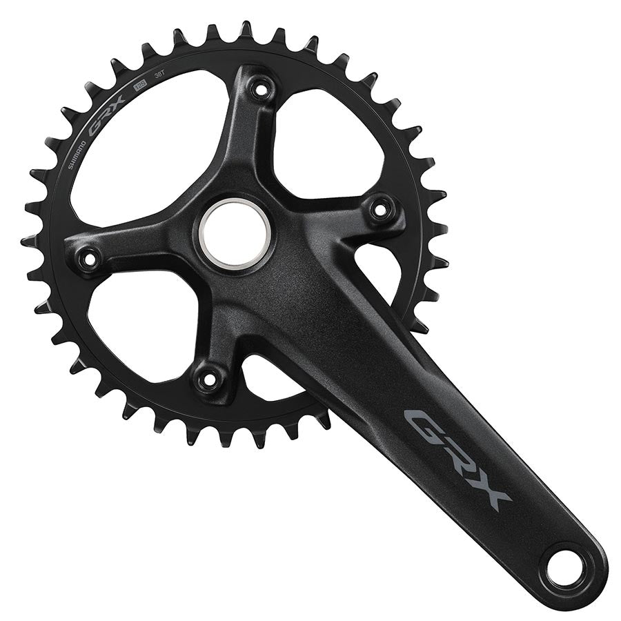 CRANKSET, SPEED: 12, SPINDLE: 24MM, BCD: 110, 38, 175MM, BLACK, ROAD DISC