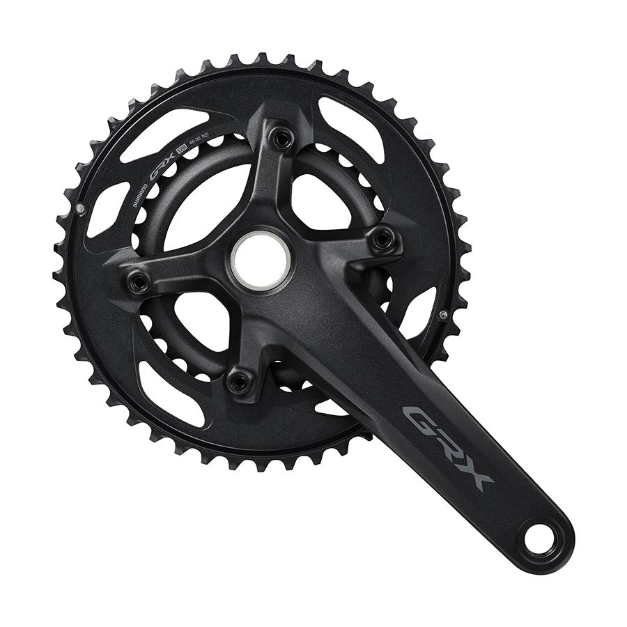 CRANKSET, SPEED: 12, SPINDLE: 24MM, BCD: 80/110, 30/46, 175MM, BLACK, ROAD DISC