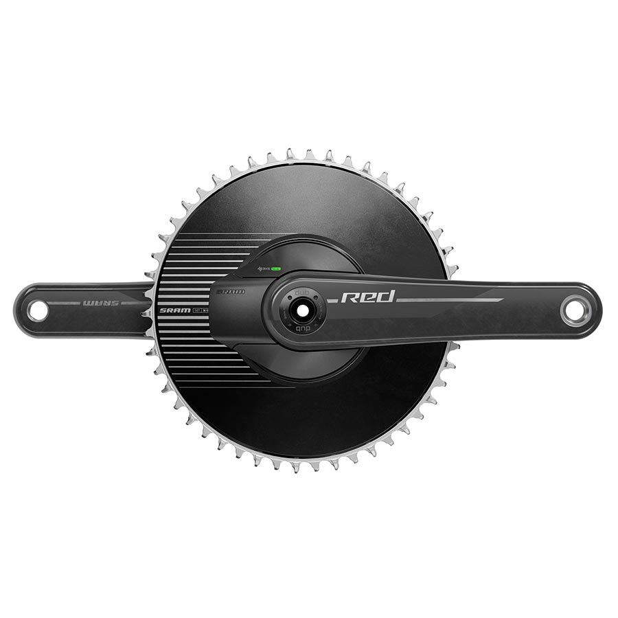 POWER METER CRANKSET, SPEED: 12, SPINDLE: 28.99MM, BCD: DIRECT MOUNT SRAM 8 BOLT, 50, DUB, 175MM, BLACK, ROAD