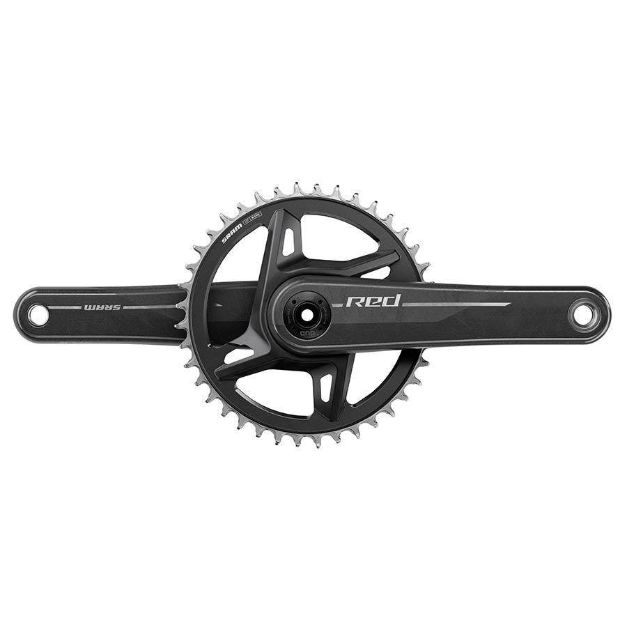 CRANKSET, SPEED: 12/13, SPINDLE: 28.99MM, BCD: DIRECT MOUNT SRAM 8 BOLT, 40, DUB, 175MM, BLACK, ROAD DISC
