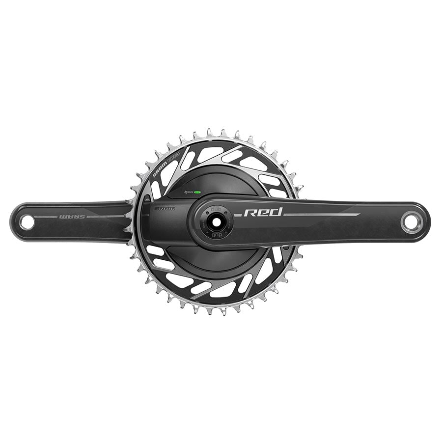 POWER METER CRANKSET, SPEED: 12/13, SPINDLE: 28.99MM, BCD: THREAD MOUNT, 42, DUB, 175MM, BLACK, ROAD DISC