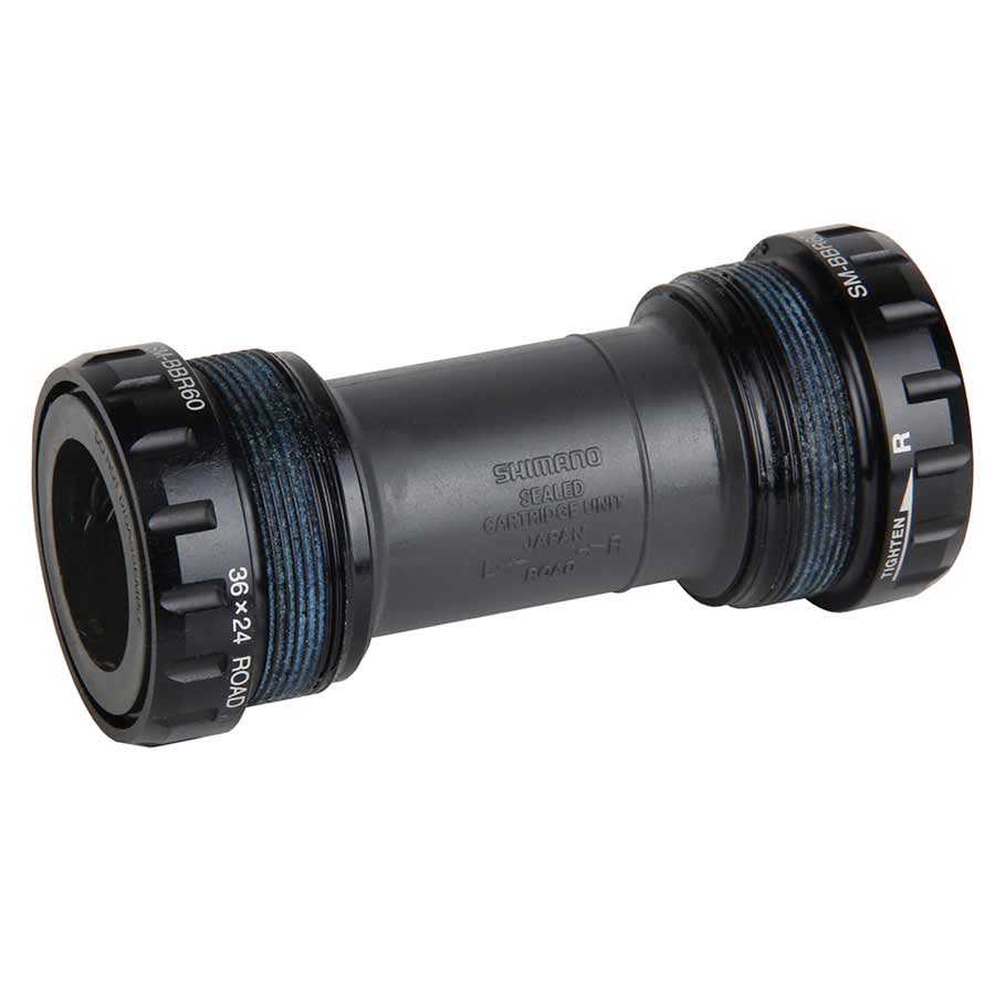SM-BBR60, HOLLOWTECH II, BB SHELL: 70MM, AXLE: 24MM, STEEL, GREY