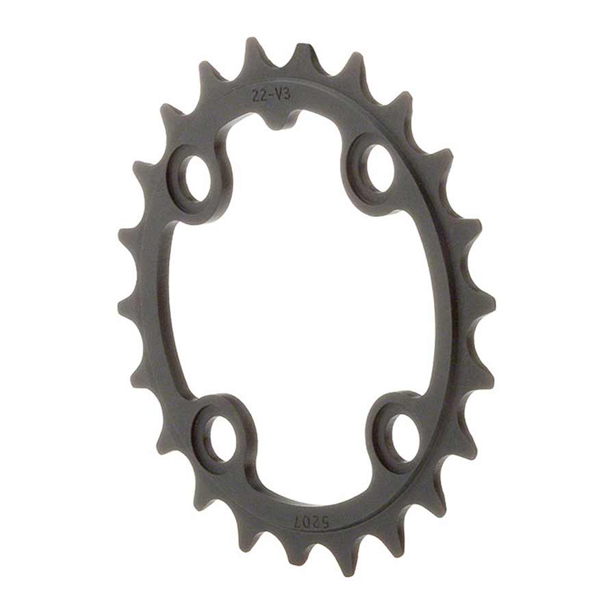 8-9-10SP, BCD 64MM, 4-BOLT, INNER CHAINRING, FOR MTB TRIPLE, ALUMINUM, BLACK, 11.6215.089.000