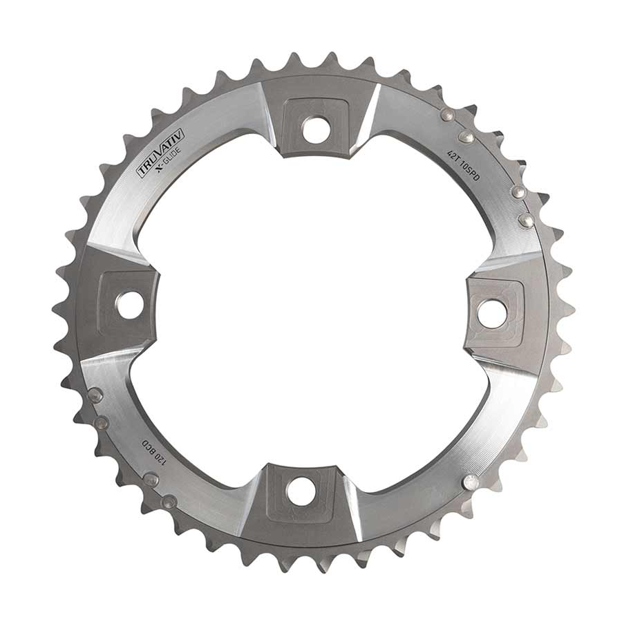 10 SP, BCD 80MM, 4-BOLT, XX, INNER CHAINRING, FOR MTB DOUBLE, ALUMINUM, GREY, 11.6215.188.120