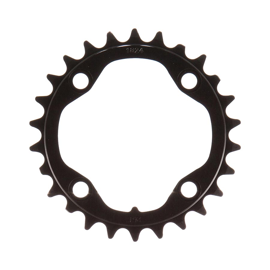 10 SP, BCD 80MM, 4-BOLT, ALL 26/39, INNER CHAINRING, FOR MTB DOUBLE, ALUMINUM, BLACK, 11.6215.188.310