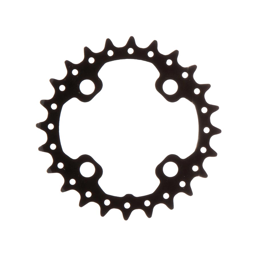 24T, 10SP, BCD: 64MM, 4 BOLT, SLX FC-M675, INNER CHAINRING, FOR 24/38, ALUMINUM, BLACK