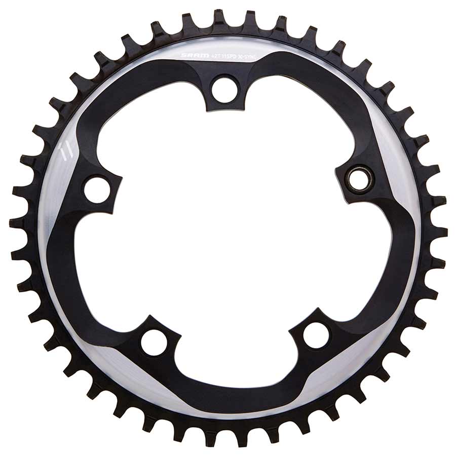 11SP, BCD: 110MM, 5 BOLTS, X-SYNC, OUTER CHAINRING, FOR X-SYNC, ALUMINUM, GREY, 11.6218.015.002