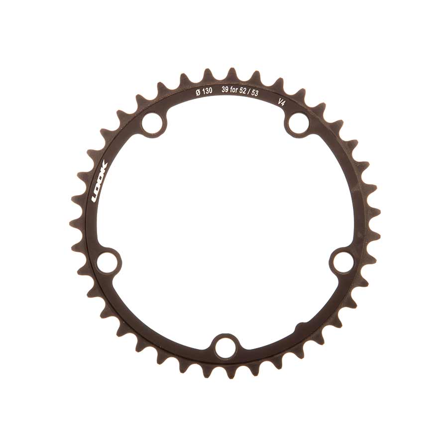 39T, 11SP, BCD: 130MM, 5 BOLT, ZED 3, INNER CHAINRING, FOR 52/53, ALUMINUM, BLACK
