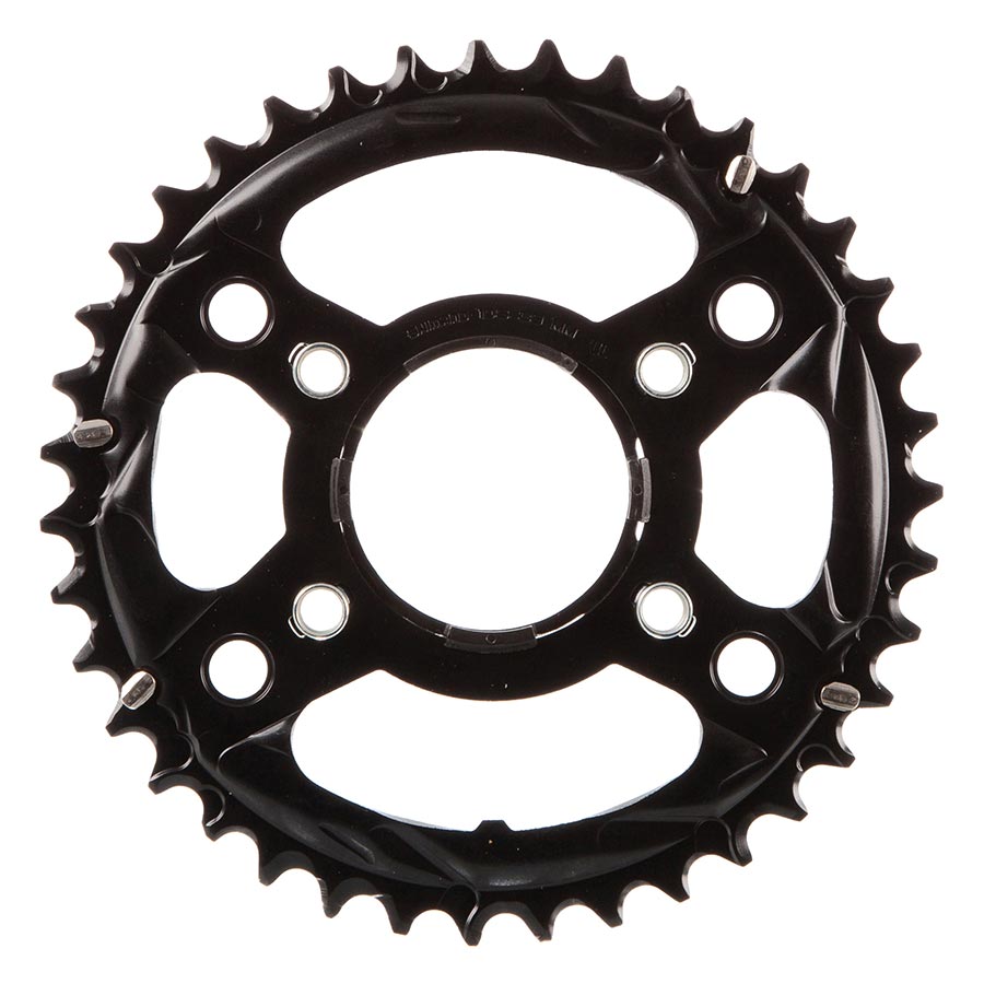 CHAINRING, TEETH: 39, SPEED: 10, BCD: 110, BOLTS: 4, MIDDLE, ALUMINUM, GREY, Y1RD98050
