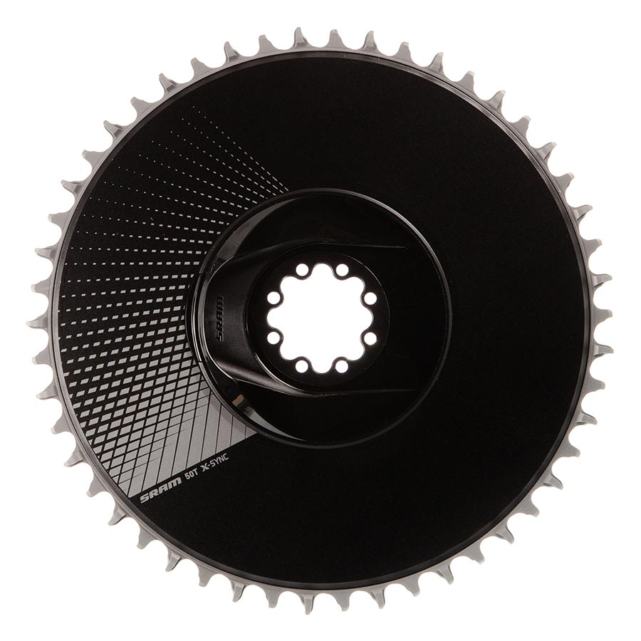 CHAINRING, TEETH: 50, SPEED: 12, BCD: DIRECT MOUNT, SINGLE, ALUMINUM, BLACK