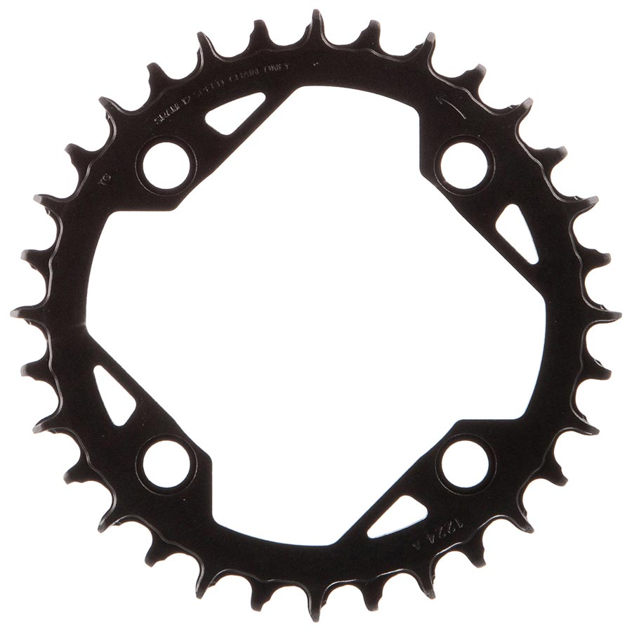 CHAINRING, TEETH: 32, SPEED: 11/12, BCD: 94, BOLTS: 4, ALUMINUM, BLACK
