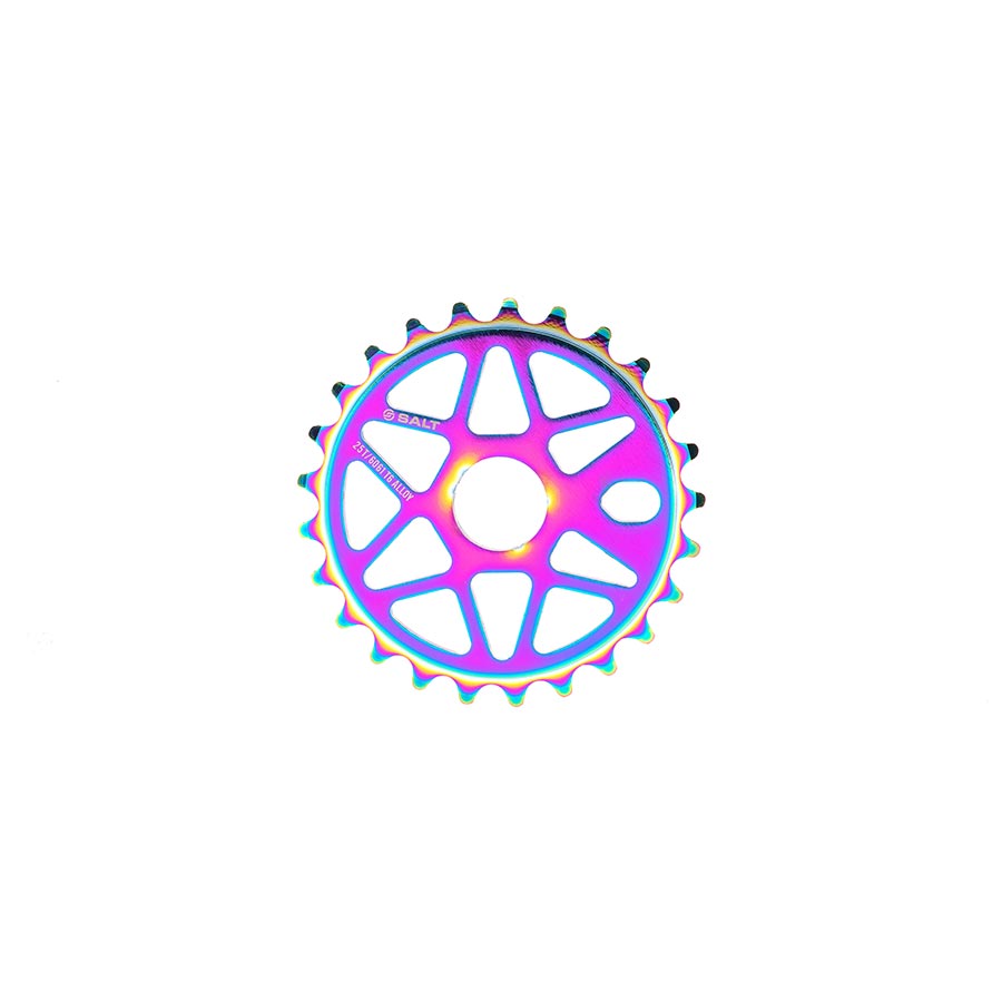 CHAINRING, TEETH: 25, 6061-T6 ALUMINUM, MULTICOLOR