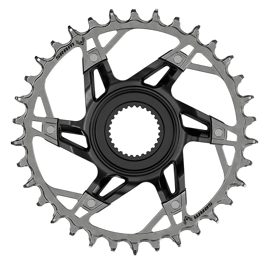 CHAINRING, TEETH: 34, SPEED: 12, BCD: DIRECT MOUNT BOSCH DU38, STEEL, BLACK