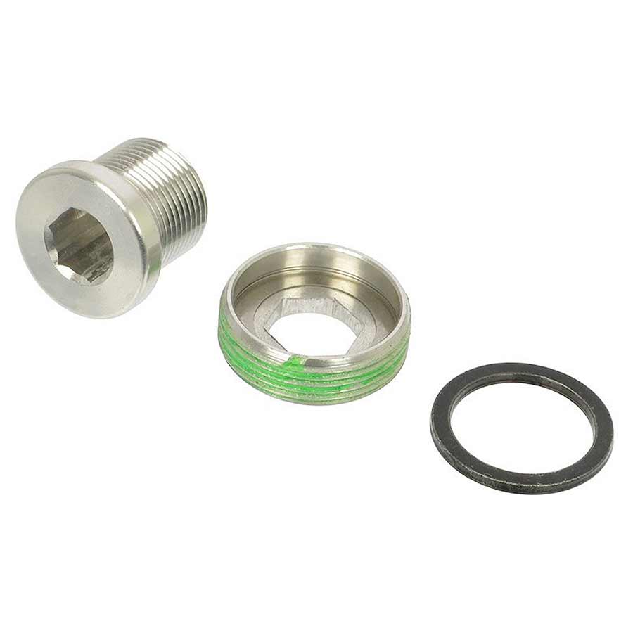 CRANK ARM BOLT, M15/M22, SELF-EXTRACTING, ALLOY, FOR GXP, UNIT