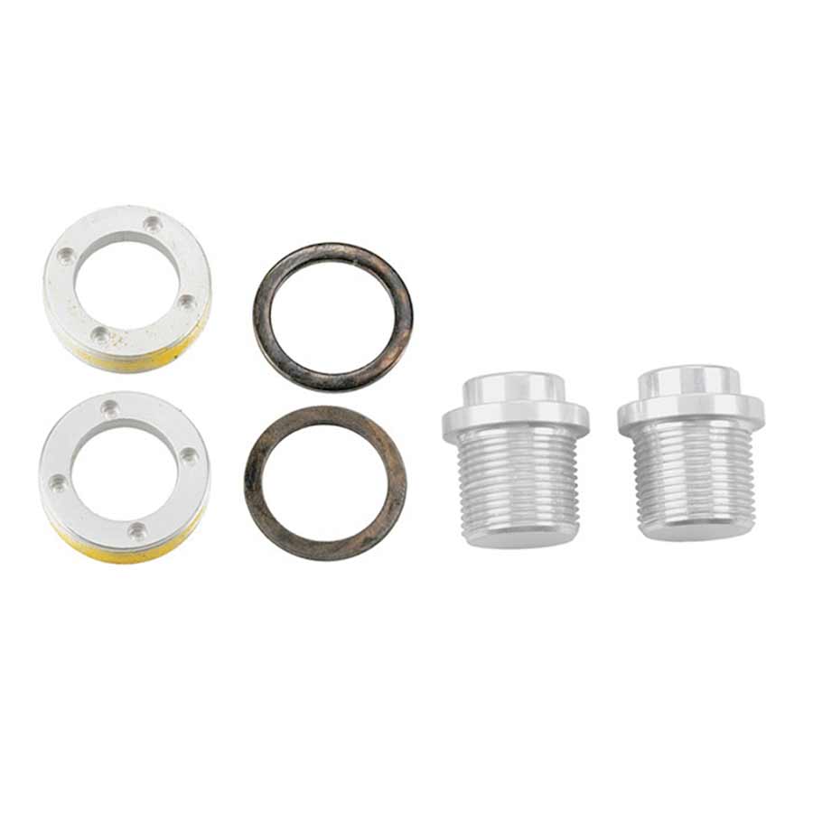 CRANK BOLT, M8, CAPLESS, 2PCS