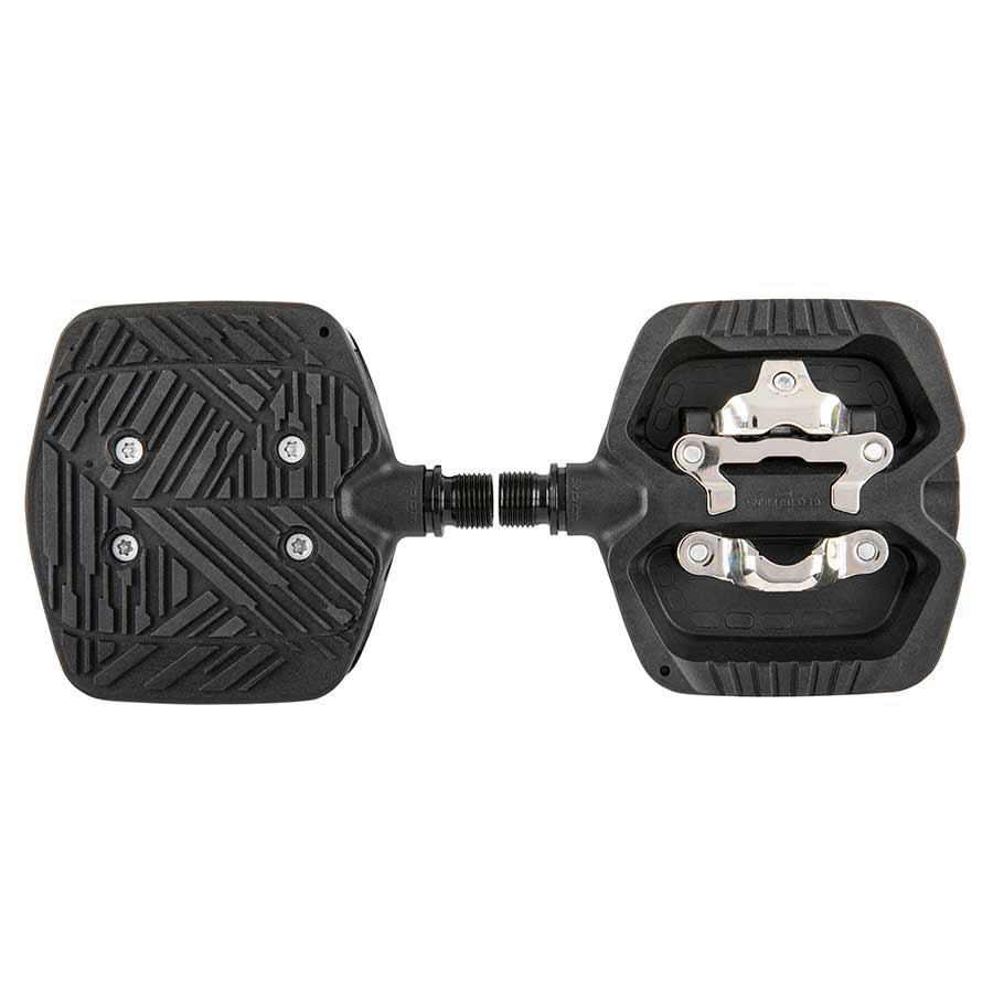 PEDALS, BODY: COMPOSITE, SPINDLE: CR-MO, 9/16'', BLACK, PAIR