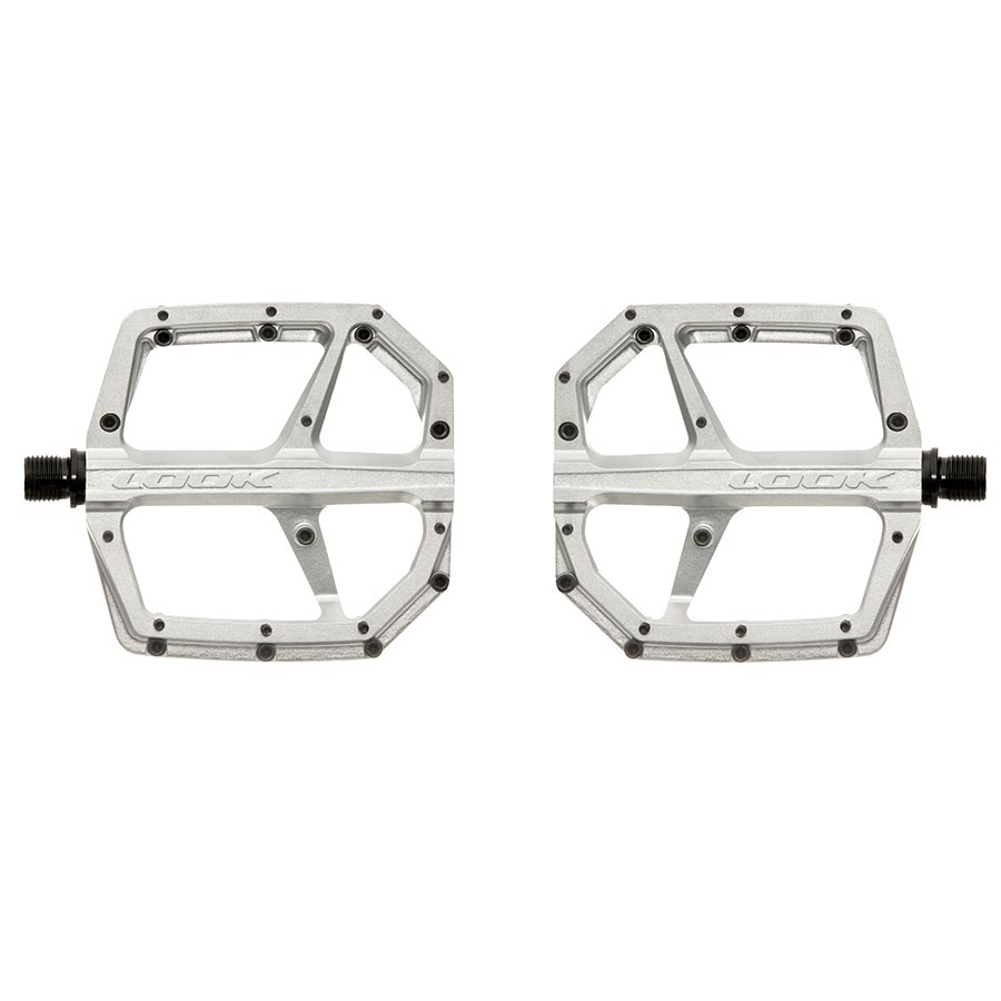 PLATFORM PEDALS, BODY: ALUMINUM, 9/16'', SILVER, PAIR