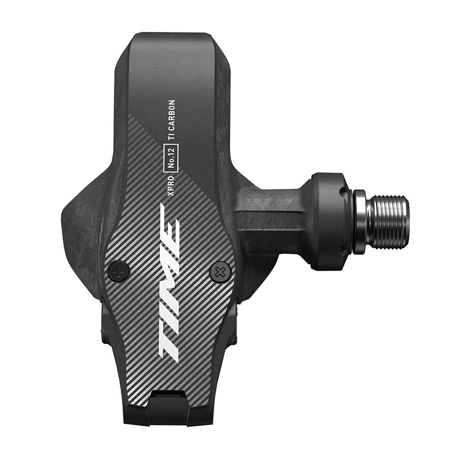 PEDALS, BODY: CARBON, SPINDLE: TITANIUM, 9/16'', CARBON SILVER, 57 Q-FACTOR, PAIR