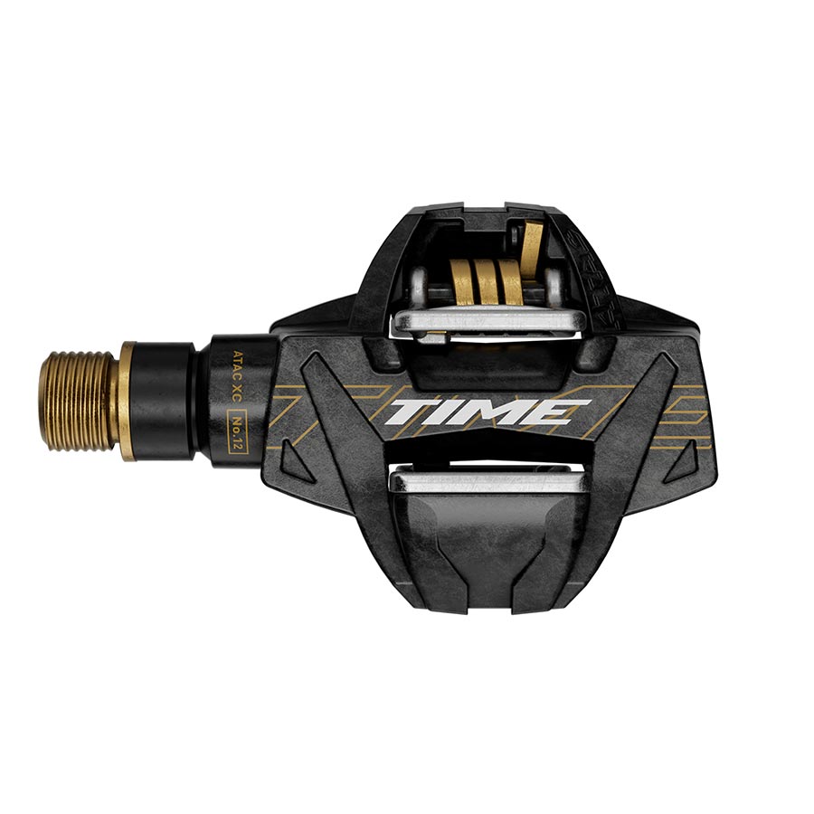 PEDALS, BODY: CARBON, SPINDLE: TITANIUM, 9/16'', CARBON GOLD, PAIR