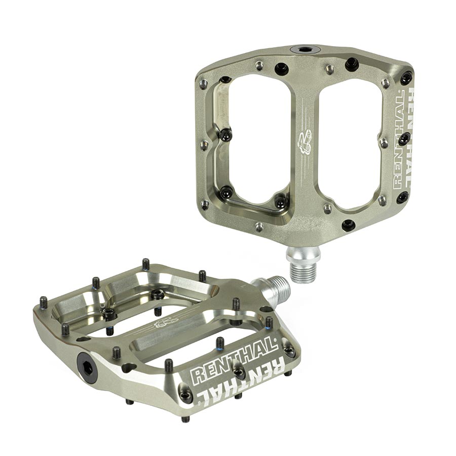 PLATFORM PEDALS, BODY: ALUMINUM, SPINDLE: CR-MO, 9/16'', GOLD