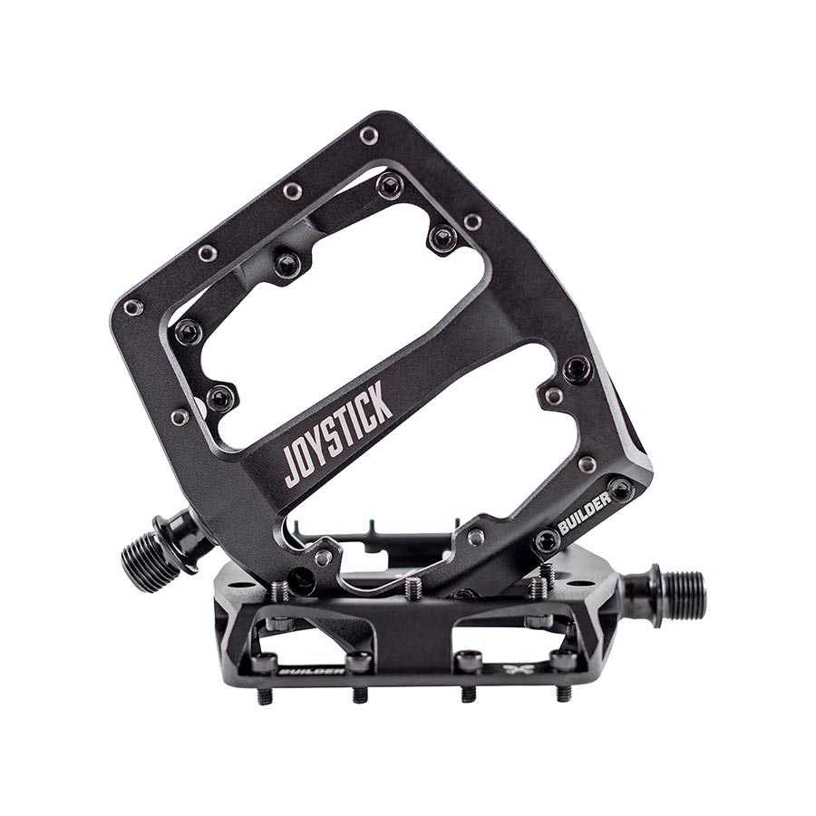 PLATFORM PEDALS, BODY: ALLOY, SPINDLE: STEEL, 9/16'', BLACK