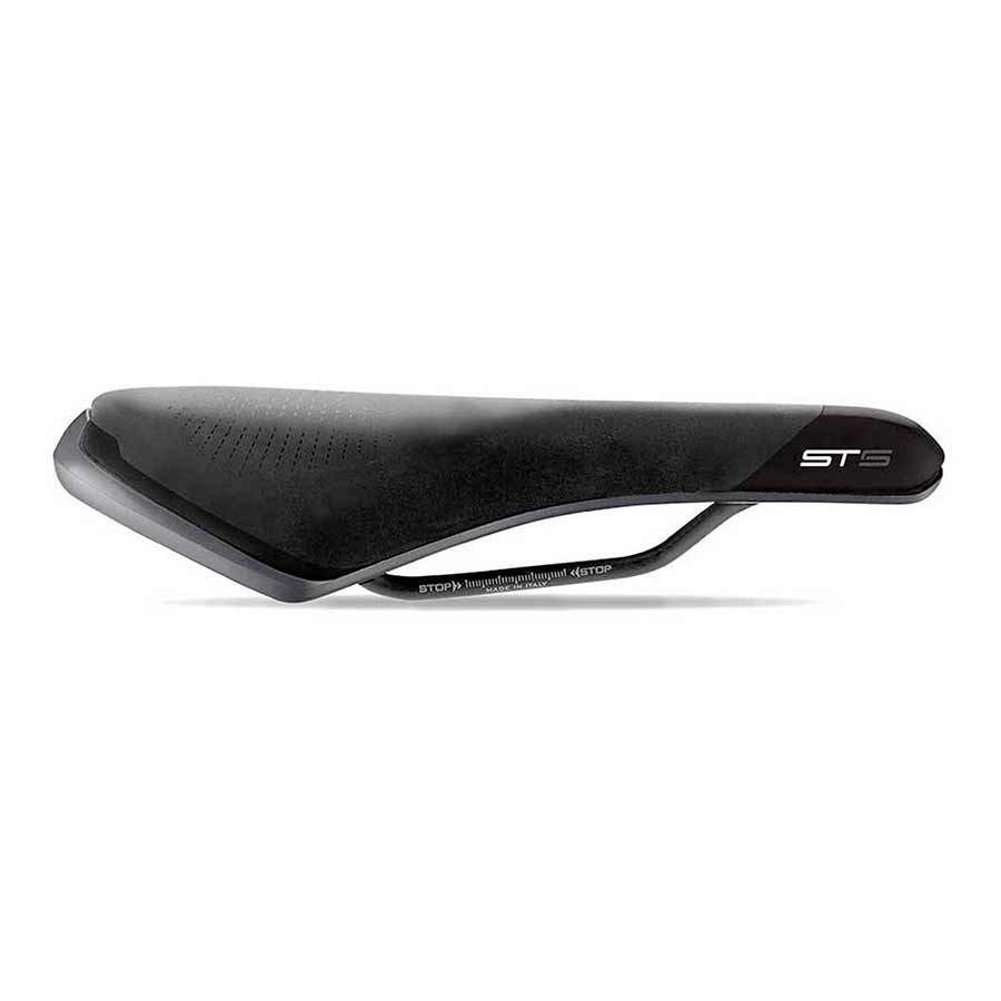 SADDLE, 276 X 165MM, 403G, BLACK/HI-VIZ