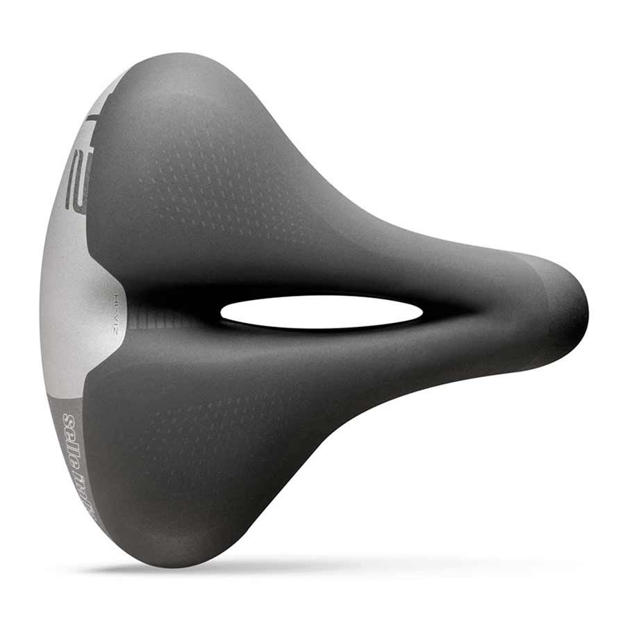 SADDLE, 258 X 233MM, UNISEX, 671G, BLACK/HI-VIZ