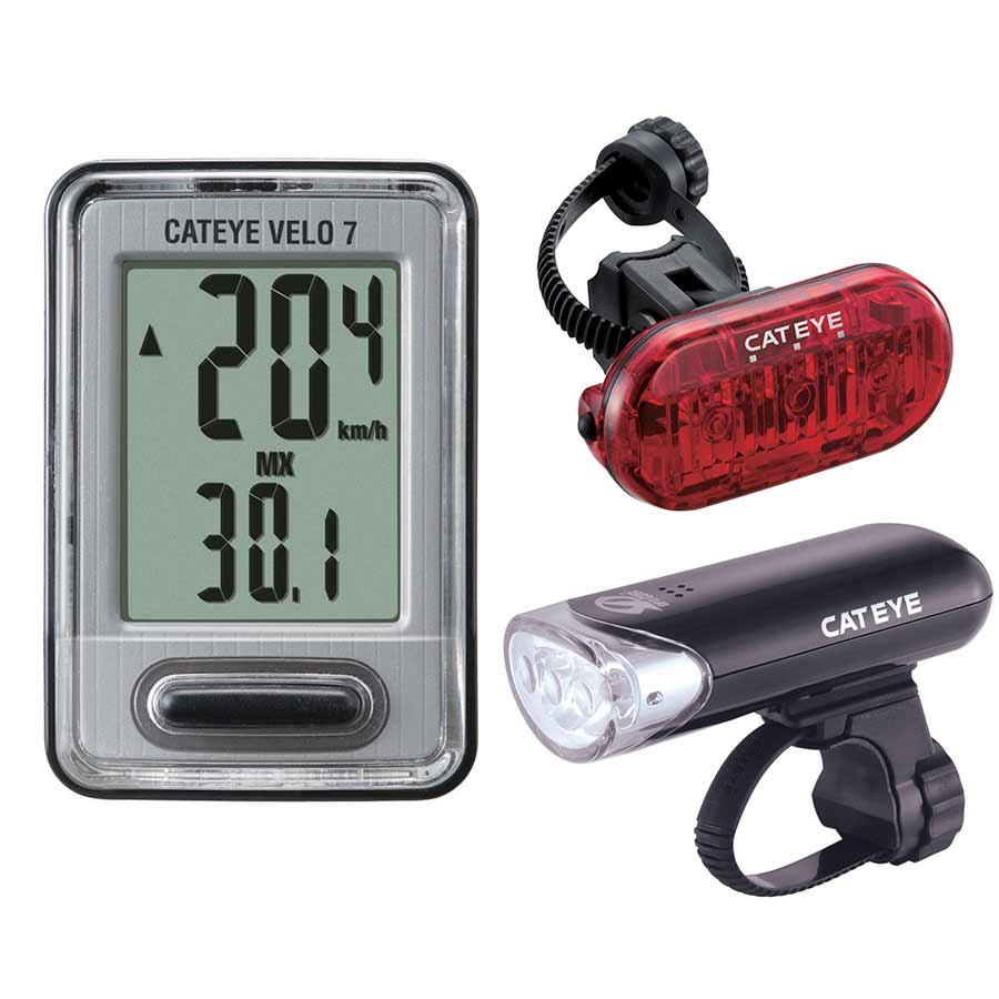 OMNI 3 AND VELO 7, LIGHTS AND COMPUTER KIT