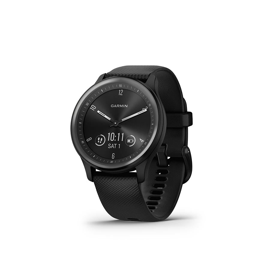 WATCH, WATCH COLOR: BLACK, WRISTBAND: BLACK - SILICONE