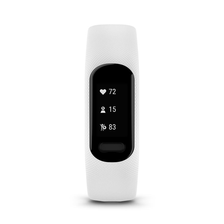 WATCH, WATCH COLOR: BLACK, WRISTBAND: WHITE - SILICONE