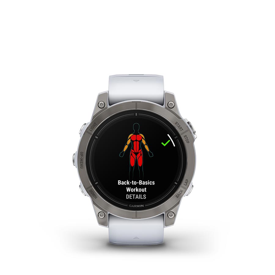 WATCH, WATCH COLOR: TITANIUM, WRISTBAND: WHITE - SILICONE