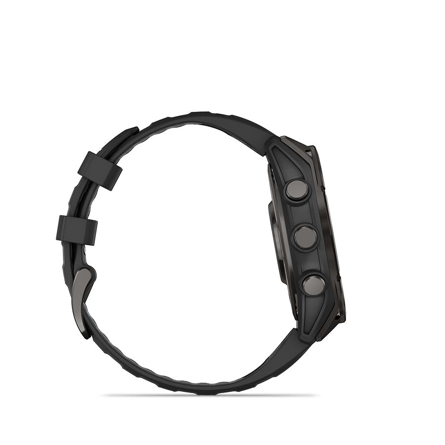 WATCH, WATCH COLOR: GREY, WRISTBAND: BLACK/ PEBBLE GRAY - SILICONE