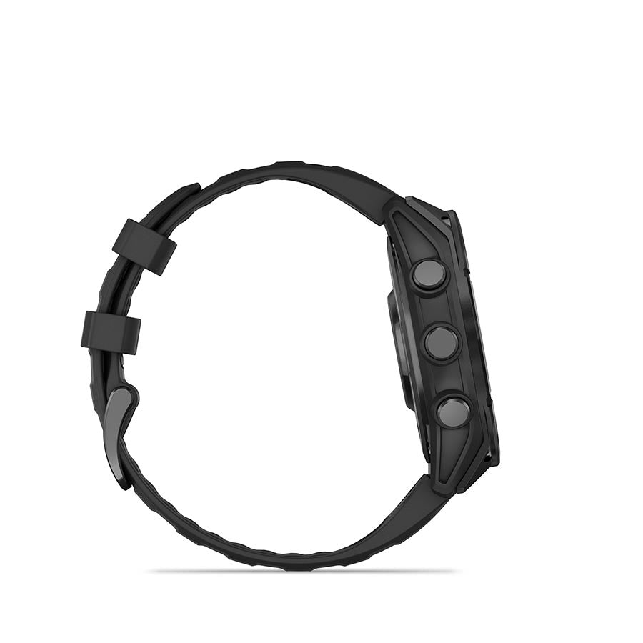WATCH, WATCH COLOR: SLATE GREY, WRISTBAND: BLACK - SILICONE