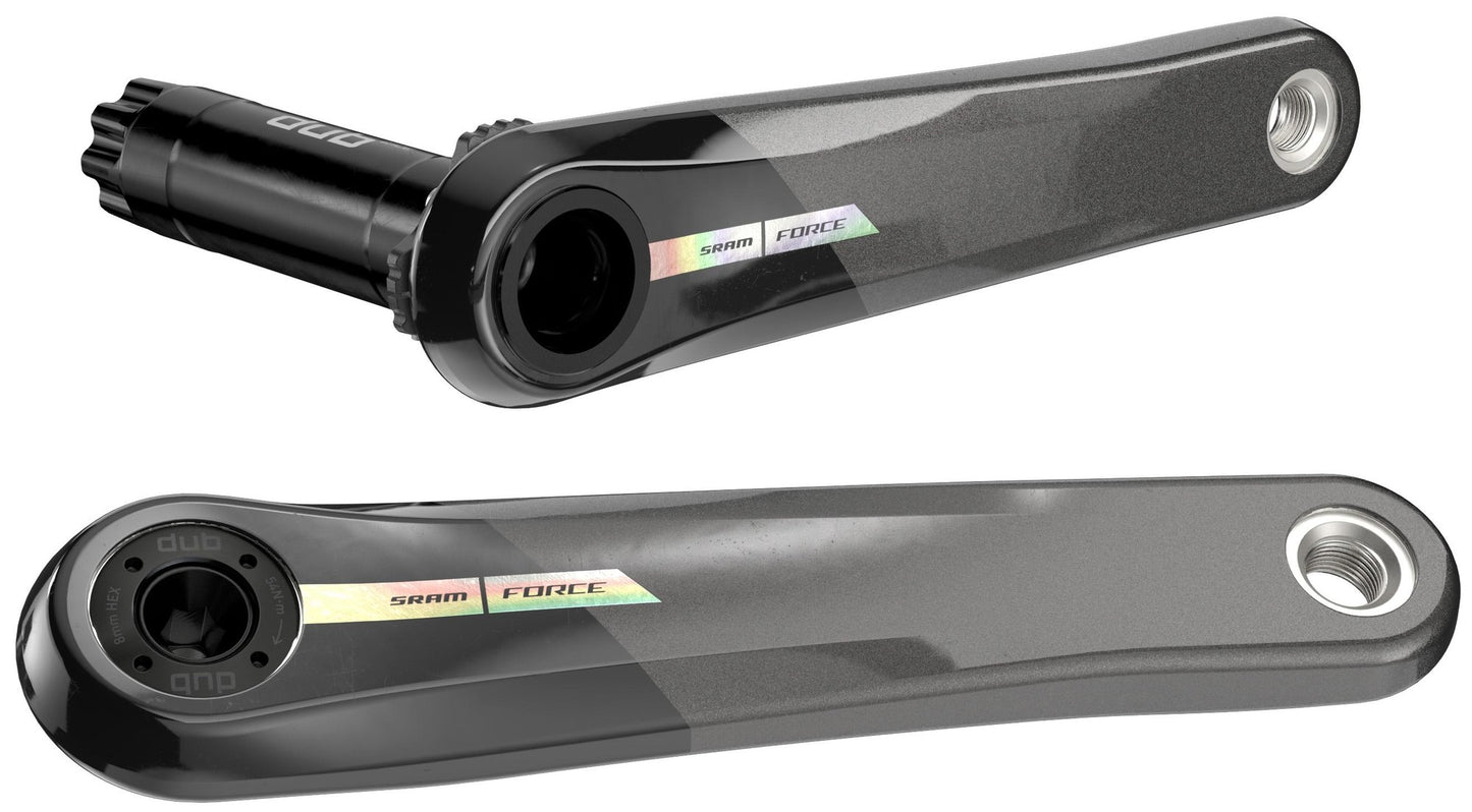 SRAM FORCE D2 BRAS DE PEDALIER 165MM DUB NOIR