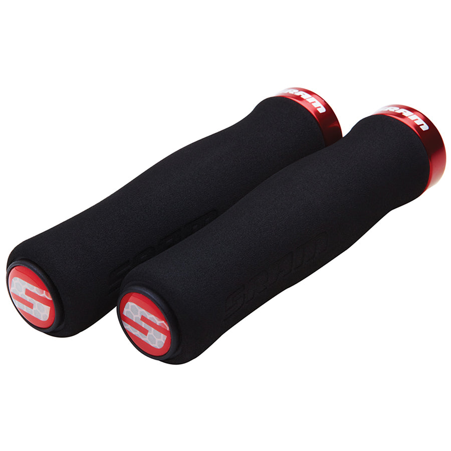 GRIPS, PAIR, BLACK/RED