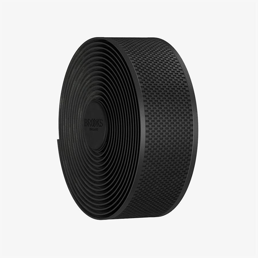HANDLEBAR TAPE, RUBBER, BLACK