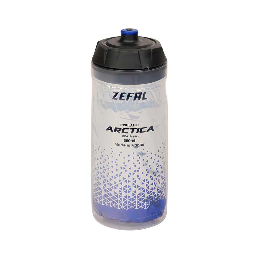 INSULATED BOTTLE, 550ML / 19OZ, SILVER-BLUE