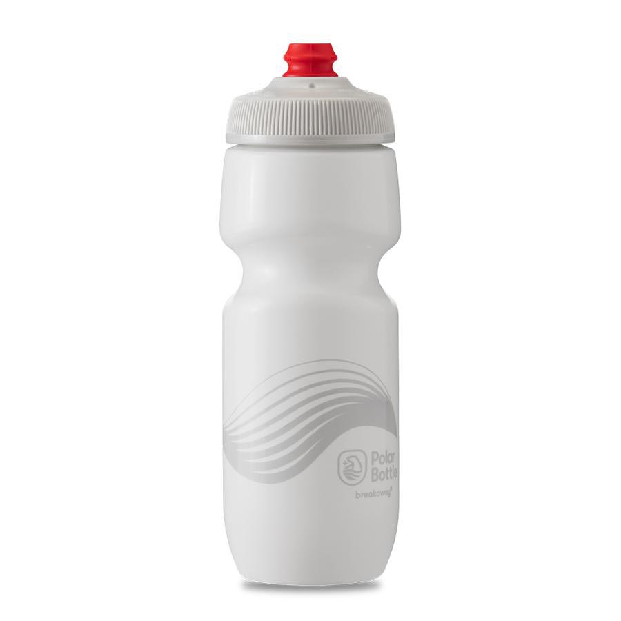 WATER BOTTLE, 710ML / 24OZ, IVORY/SILVER