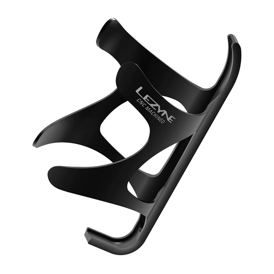 BOTTLE CAGE, ALUMINUM, BEAD BLAST BLACK, 39G