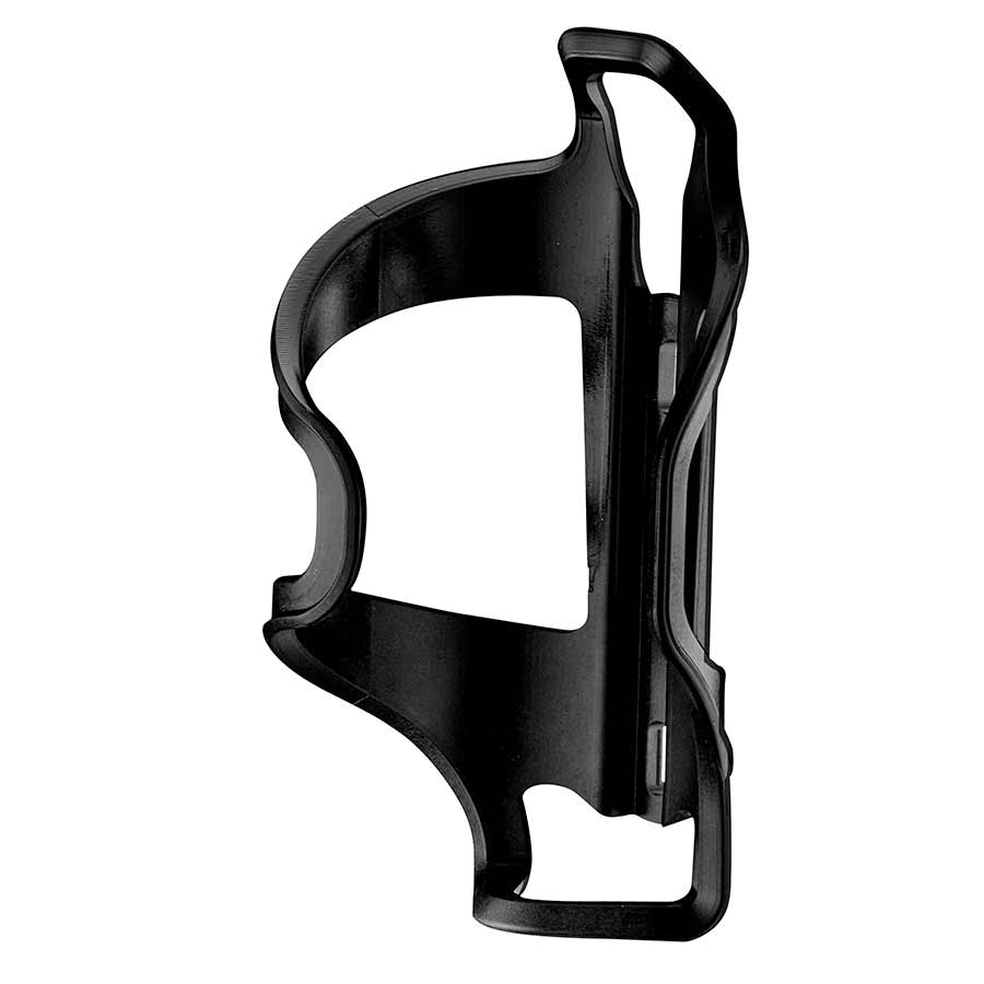 BOTTLE CAGE, COMPOSITE, RIGHT LOADING, BLACK, 48G