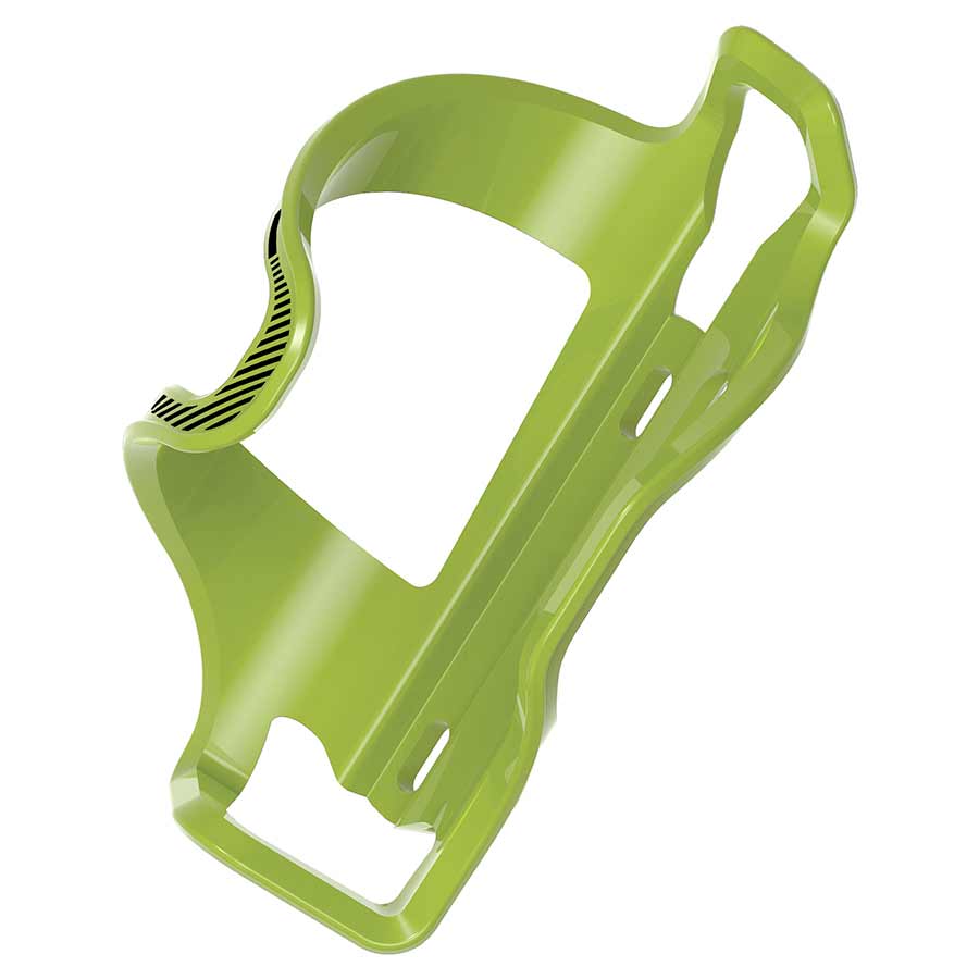 BOTTLE CAGE, COMPOSITE, RIGHT LOADING, GREEN, 48G