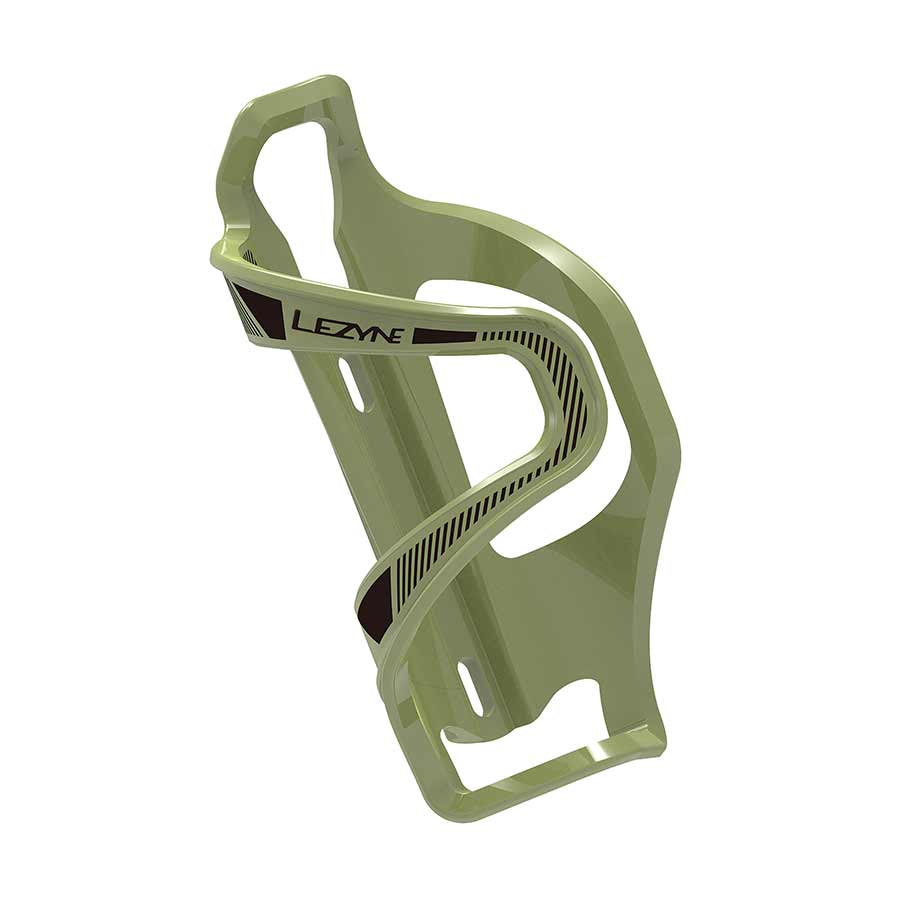 BOTTLE CAGE, COMPOSITE, RIGHT, GREEN ARMY, 48G