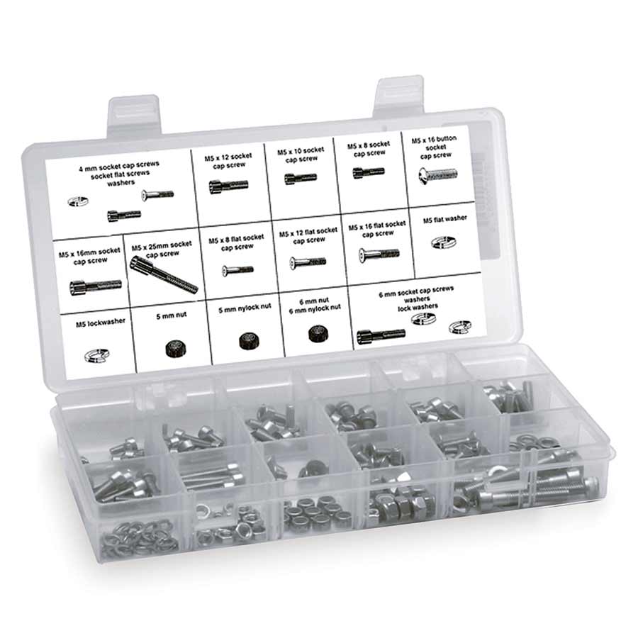 5, 6MM STAINLESS STEEL FASTENER KIT