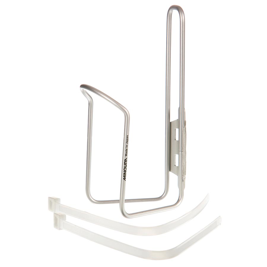 BOTTLE CAGE, ALLOY, SILVER