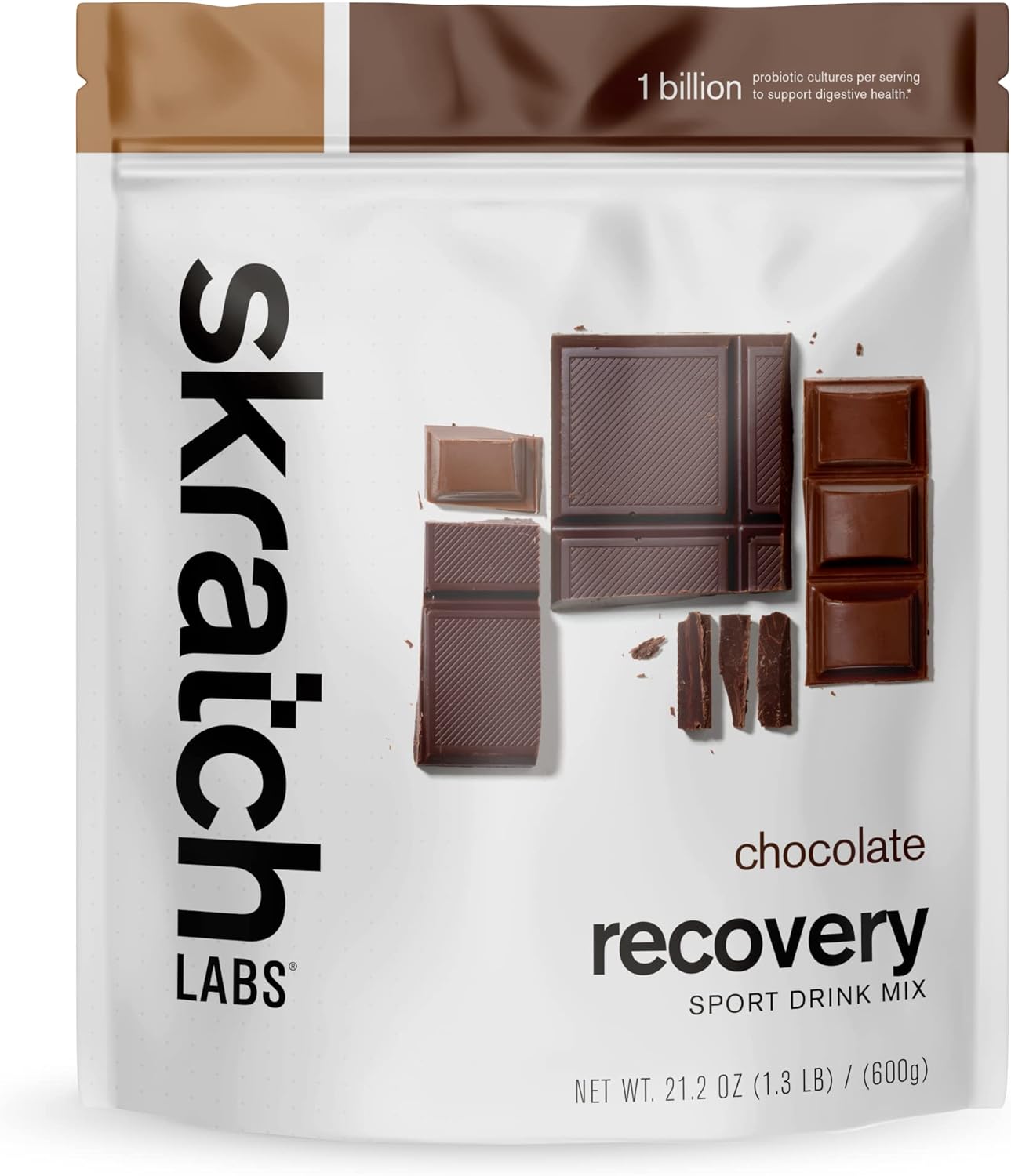 SKRATCH LABS - MELANGE DE BOISSON DE RECUPERATION POUR SPORTS CHOCOLAT 1200 G