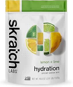 SKRATCH LABS - MELANGE DE BOISSON DHYDRATATION POUR SPORTS CITRON ET LIME 1320 G