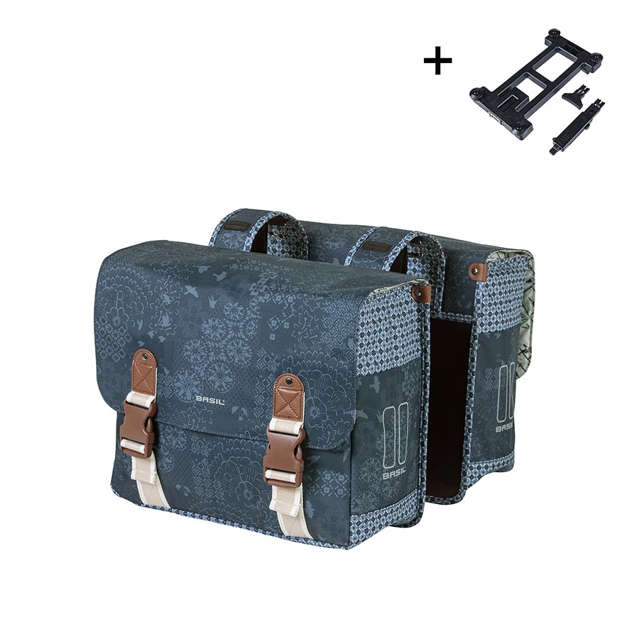 PANNIER, 35L, BLUE, PAIR