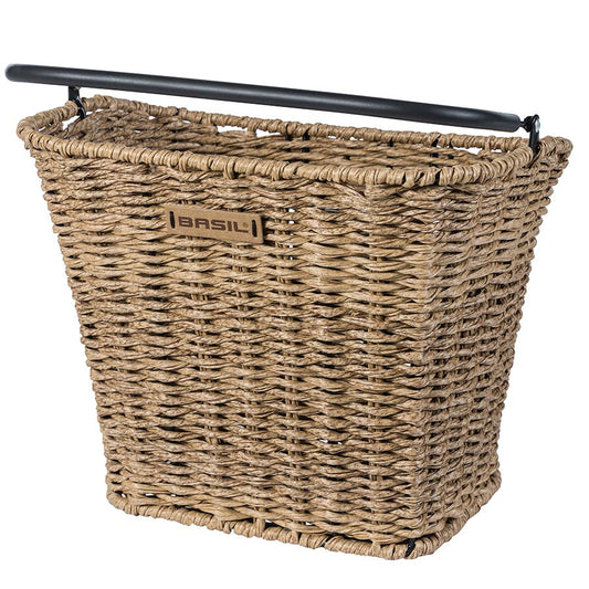 BASKET, FRONT, 27X35X29 CM, GREEN