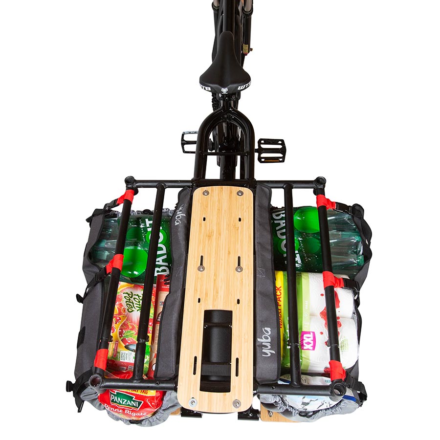 CARRY LARGE&BULKY LOADS WITH THIS EXTENSION FOR THE REAR RACK - SPICY/SWEET CURRY ONLY