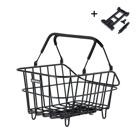 BASKET, REAR, BLACK